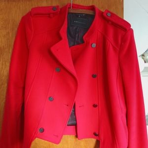 Red jacket